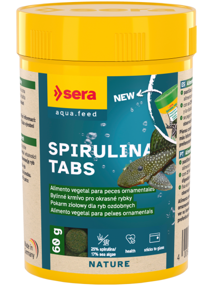 SERA - Comida Spirulina Tabs Nature 100mL