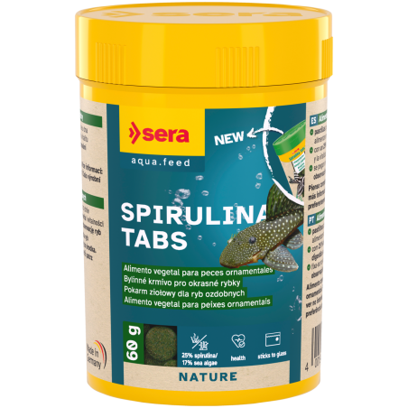 SERA - Comida Spirulina Tabs Nature 100mL
