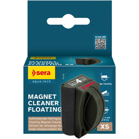 SERA - Iman Limpiador Magnet Cleaner Floating XS (Cristal 4mm)