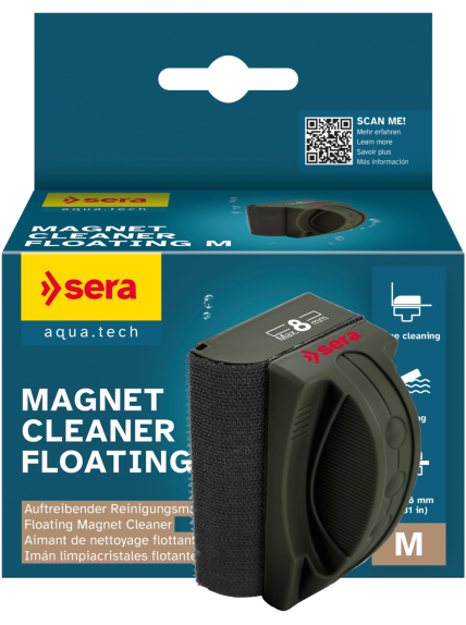 SERA - Iman Limpiador Magnet Cleaner Floating M (Cristal 8mm)