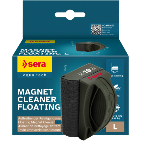 SERA - Iman Limpiador Magnet Cleaner Floating L (Cristal 10mm)