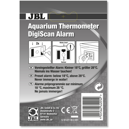 Termometro Digital JBL Digiscan Alarm