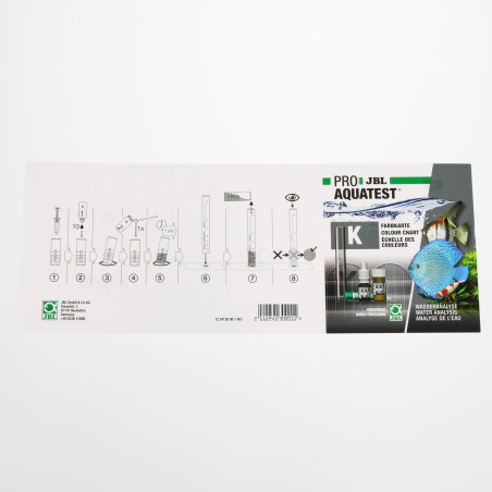 Test Potasio JBL ProAquaTest K
