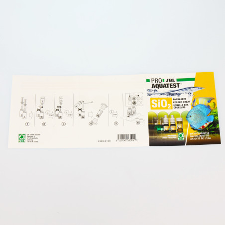 Test Silicatos JBL ProAquaTest SiO2