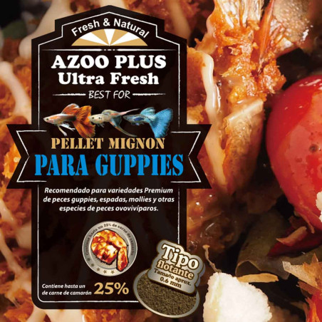 Ultra Fresh Royal Guppy Mignion Pellet - 120 mL