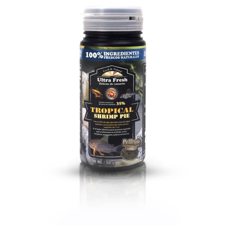 Ultra Fresh Tropical Shrimp pie - 120mL - Corydoras y peces de fondo