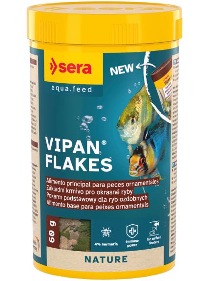 SERA - Comida VIPAN Flakes 250mL (60gr)