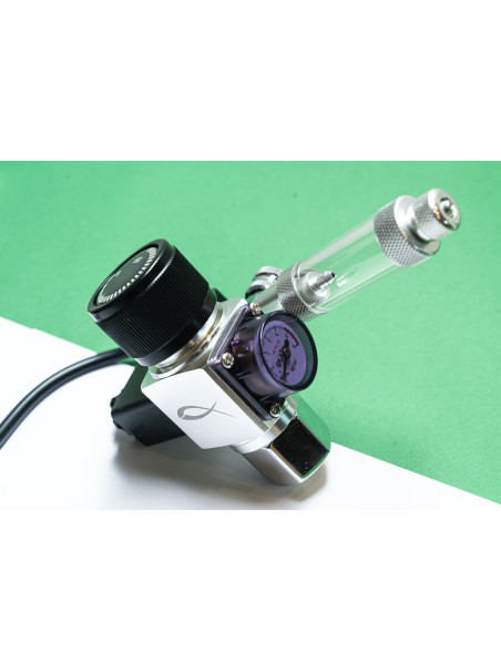 Manoreductor con Solenoide y CuentaBurbujas PezVerde