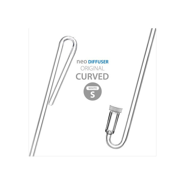 AquaRIO Neo Diffuser Curved Original S - WHITE - CO2