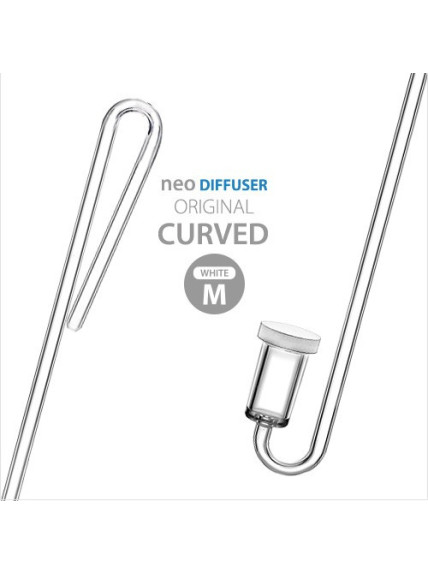 AquaRIO Neo Diffuser Curved Original M - WHITE - CO2
