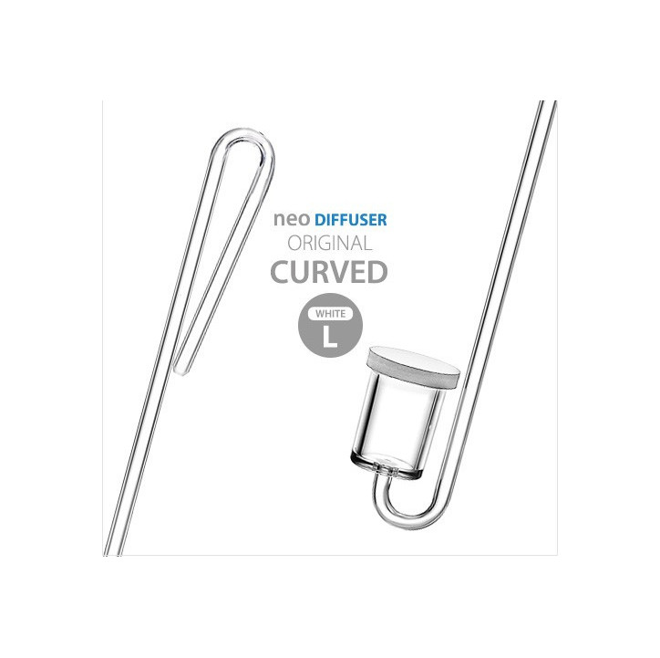AquaRIO Neo Diffuser Curved Original L - WHITE - CO2