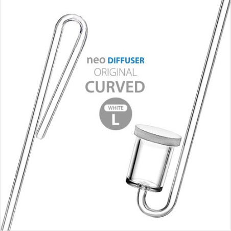 AquaRIO Neo Diffuser Curved Original L - WHITE - CO2