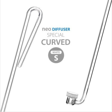 AquaRIO Neo Diffuser Curved Special S - WHITE - CO2