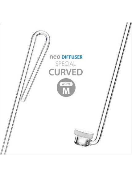AquaRIO Neo Diffuser Curved Special M - WHITE - CO2