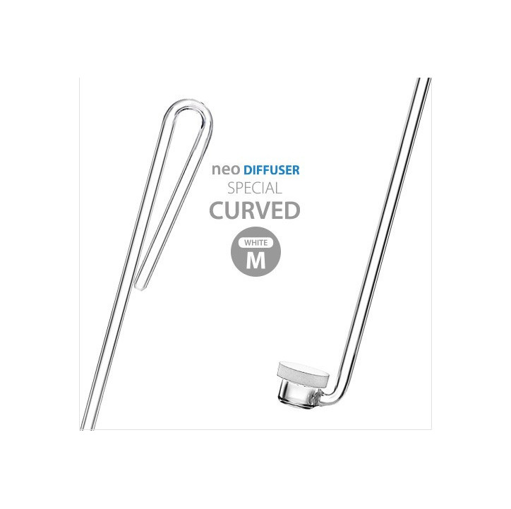 AquaRIO Neo Diffuser Curved Special M - WHITE - CO2