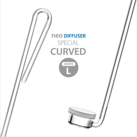AquaRIO Neo Diffuser Curved Special L - WHITE - CO2