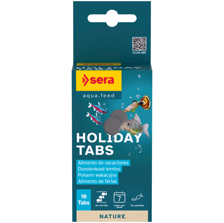 SERA - HolidayTabs (Pastillas para Vacaciones) - 10 Unidades (21gr)