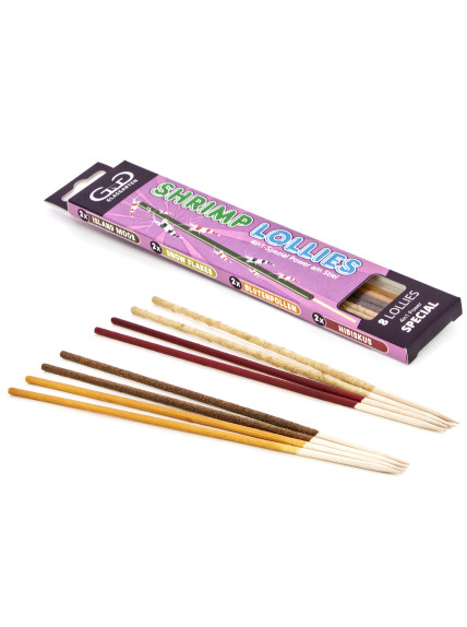 GlasGarten Shrimp Lollies 4IN1 Power Special – Snack nutritivo para gambas (8 uds.)