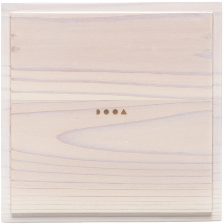 DOOA Glass Wood Base 20 x 20(cm) (BASE DE MADERA)