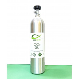 Botella de CO2 PezVerde 3L Aluminio