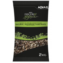 AquaEL Natural Multicolored Gravel 3-5mm - Bolsa de 2Kg